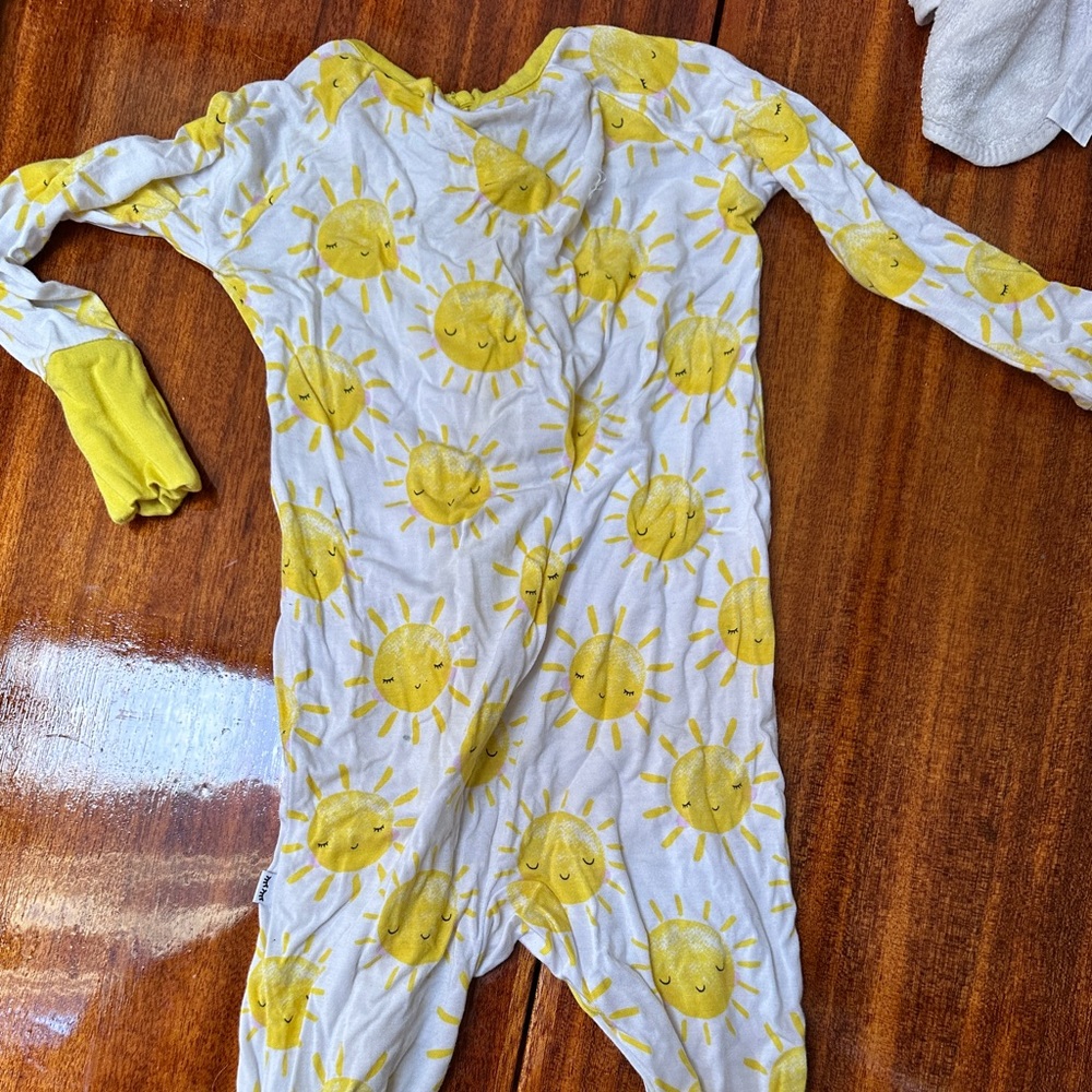 little sleepies sun coverall pajamas